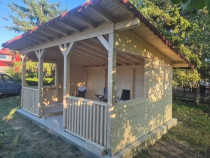Fac foișoare terase cabane lemn
