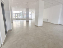 Spatiu comercial de inchiriat, parter, 153mp open space, Rad