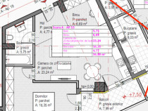 Apartament cu 2 camere + birou, Soporului – aproape de Iul