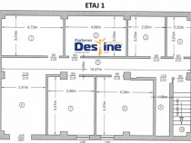 Podu de Fier - Spațiu comercial D+P+1+M 500 mp UTILI