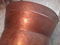 Caldare din cupru de 150 litri,tabla de 2mm,fundul de 3mm