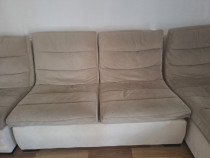Canapea modulara bej