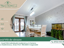 Casă/Vilă individuală modernă cu 4 Camere, Loc.Vladimire