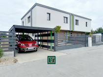 Duplex nou cu 4 camere eficient energetic in stil minimalist in Gai