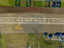 COMISION 0% Teren S&acirc;npetru 8900 mp/ Intravilan/ 8 loturi