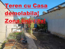 Teren 247mp cu Casa Demolabila zona BUNA (Scoala 18)