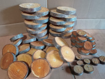 Rondele lemn decoratiuni