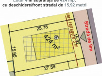Acționează acum! Loturi teren ptr. case Sibiu str. Viile 430mp