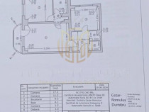 Rahova Margeanului apartament 2 camere 51 mp 65000 eur