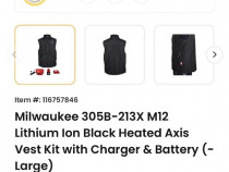 Vesta puffer incalzita M12 Milwaukee