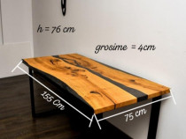 ✨Masă din rășină epoxidică-disponibilă acum!✨