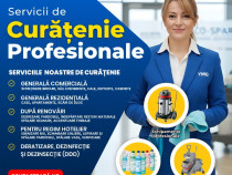 Servicii profesionale de curățenie & Dezinsecție Deratizare Deratizare