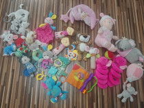 Jucării bebe zornăitoare plușuri