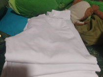 Bluze albe cu mânecă lungă pentru școală