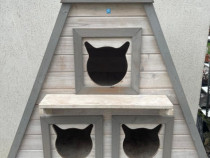 Casuta pisici moderna, cotet pisici