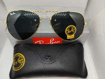 Ochelari de soare Ray Ban Aviator 3026 Golden Frames-62 mm
