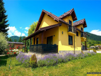 Refugiu pretios:jacuzzi, lemn masiv,2.000 mp teren,4 dormito