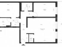 Apartament 3 camere, 77.47 mp utli+ grădină 17 mp utili, z