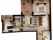 3 camere exclusiviste &icirc;n EAS Residence | 2 logii | Confort