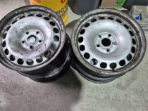 Jante otel R16 cu capace.