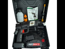 Pistol de spălat GERMAN MEISTER 128V 8Ah cu 2 acumulatori power wash