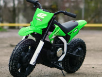 Motocicleta electrica pt. copii Kinderauto BalanceBike 350W 24V Green