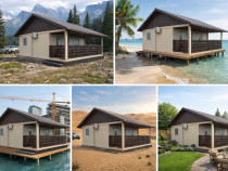 Casă modulară la cheie &ndash; 19.000&euro; cu transport și montaj incluse