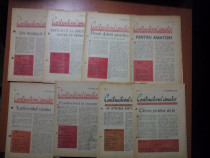 Suplimente lunare al Ziarului Stiintelor 1948- 35 buc