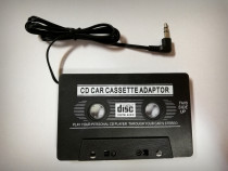 Caseta adaptor auto /mufa Jack/ AUX pentru casetofon-telefon
