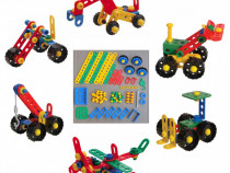 Set constructie autovehicule Toto Toys Connetrix