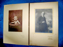 2012-Set 2 Foto mari Tatal si Copil Kabinet photo anii 1900.