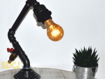 Lampa steampunkdesigncj, lampa steampunk, corp de iluminat