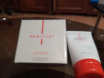 Parfum HERSTORY by Avon + crema de corp
