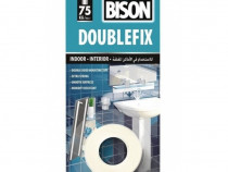 Bison Double Fix Banda Dubla Adeziva Alba 1,5MX19MM 400027