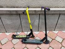 Trotineta scheme, freestyle, WARP Whip Pro și Expert Suedia