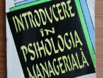 Ion Moraru - Introducere in psihologia manageriala