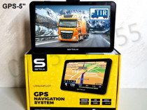GPS Navigatii - SERIOUX 5"inch,Harta iG0 Truck 2022,NOI,TIR.