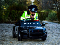 Masinuta electrica de politie Kinderauto BJC666 2x35W 12V