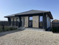 Domnesti, casa individuala pe parter, 108mp construiti, tere