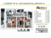 PROMO 3 Camere Tip 02 - EGO Berceni 16