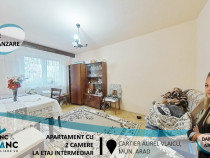 Apartament cu 2 camere la etaj intermediar,în zona Aurel Vlaicu(ID:288