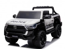 Masinuta electrica de politie, Toyota Hilux 4x4 180W 12V 14Ah PREMIUM