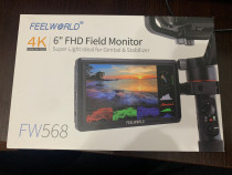 Monitor Feelworld FW568 6" 3D LUT,IPS Full HD 4K