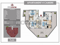 Penthouse 4 Camere, Zona De Case,Vedere Libera, Finalizat...