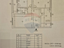 Apartament cu 3 camere de vânzare în zona Maratei