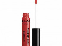 Luciu de buze, NYX, Lip Lustre Glossy Lip Tint, 09 Ruby Couture, 8 ml