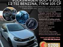 VW Volkswagen Golf 6 2012, 1.2 TSI benzina, 77KW 105 CP