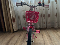 Bicicletă copii 4-6 ani pentru fetiță