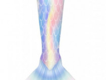 Costum Sirena Printesa Ariel THK®, Roz- Stele de mare, 140 cm