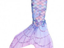 Costum Sirena THK®, Albastru/Roz deschis, 110 cm